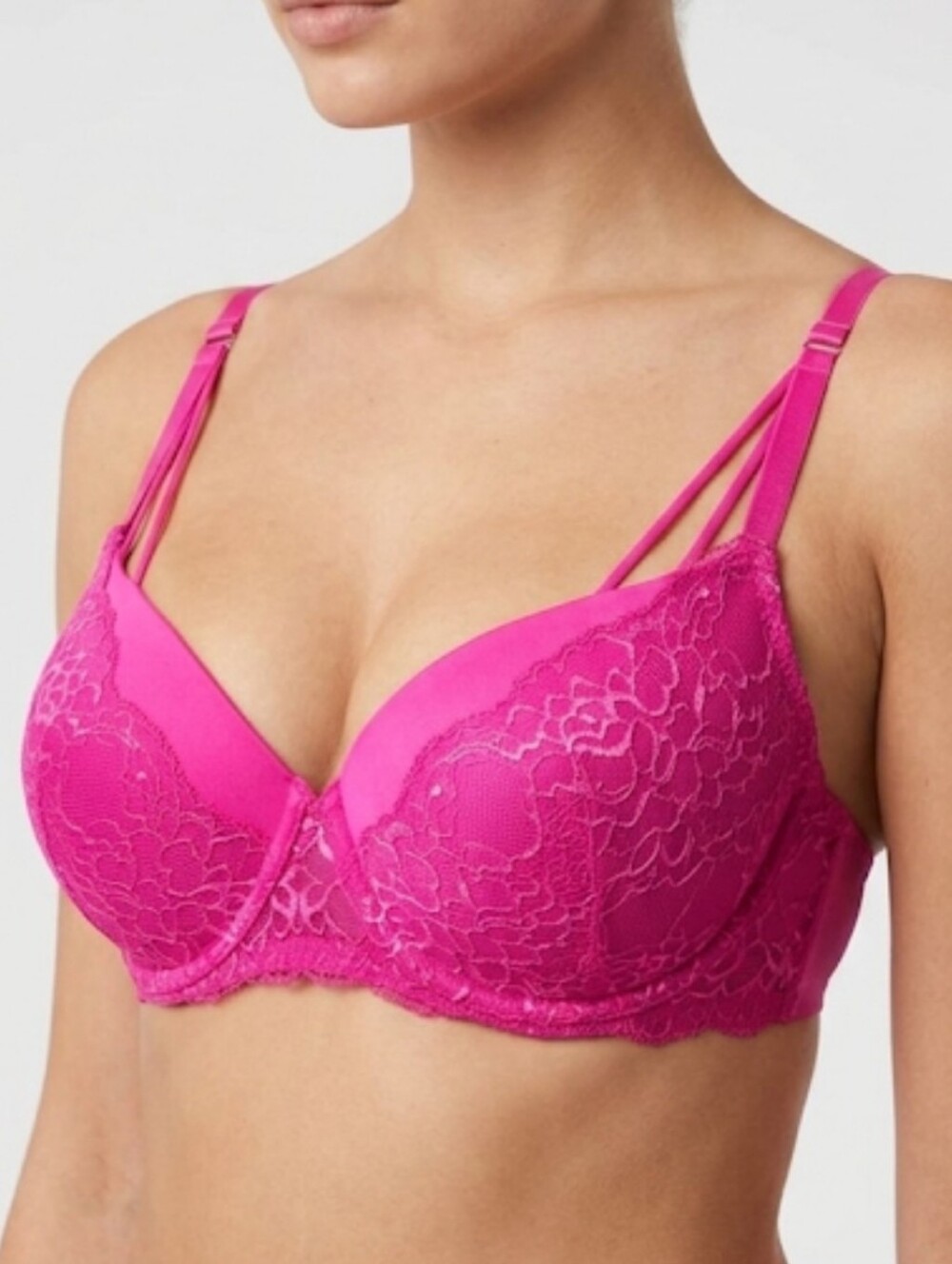 La SENZA Fuchsia Lace Bra